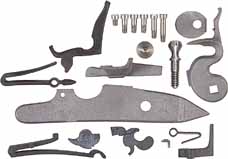 Siler large left Flint Lock Kit, unassembled